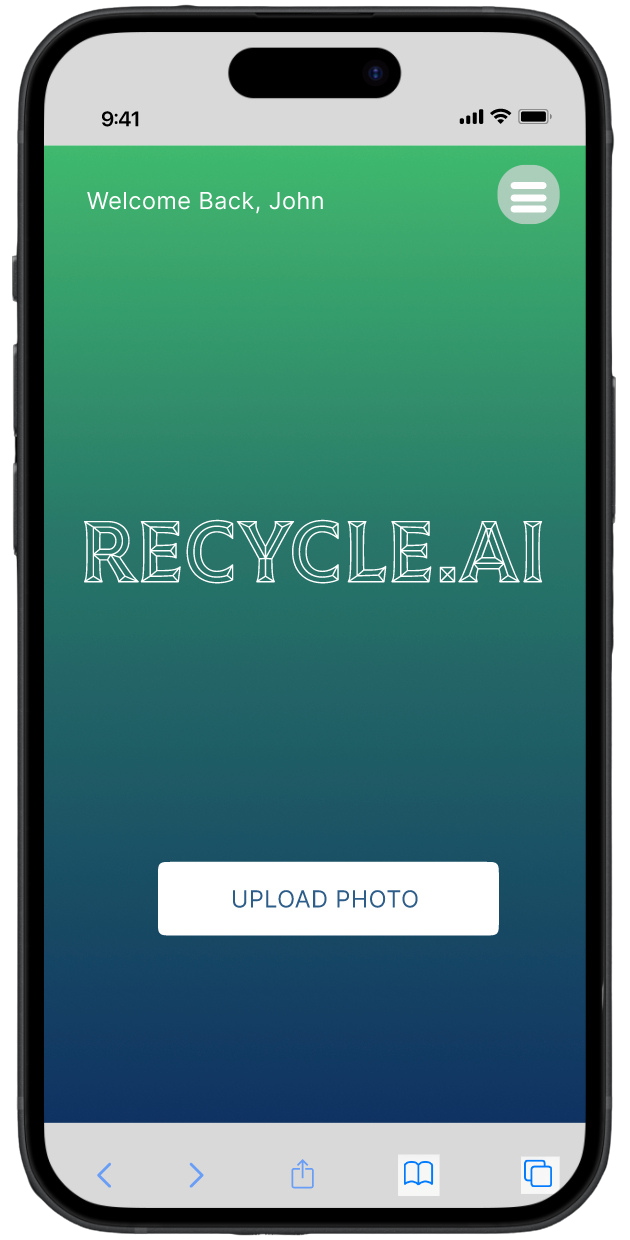 RECYCLE.AI app preview