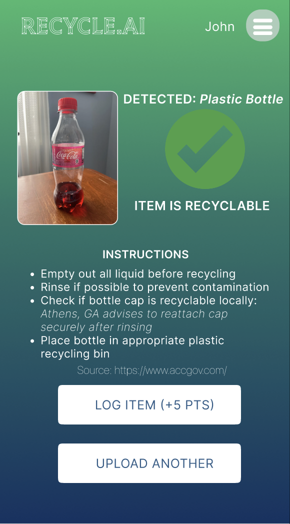 AI Photo Upload Results